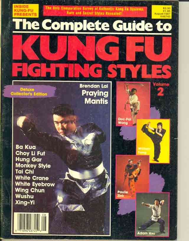 08/87 The Complete Guide to Kung Fu Fighting Styles